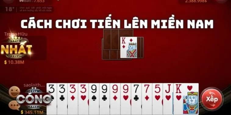 Bí Quyết Chơi Tiến Lên Miền Nam DWIN Thắng Lớn Từ Cao Thủ 2 Bí Quyết Chơi Tiến Lên Miền Nam DWIN Thắng Lớn Từ Cao Thủ